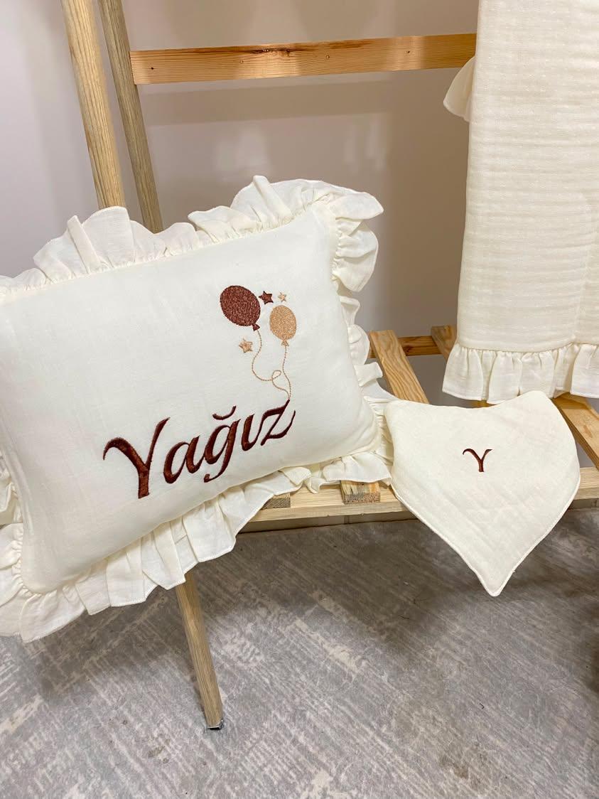 Kişiye Özel Hastahane Çıkışı 9'lu Müslin Set